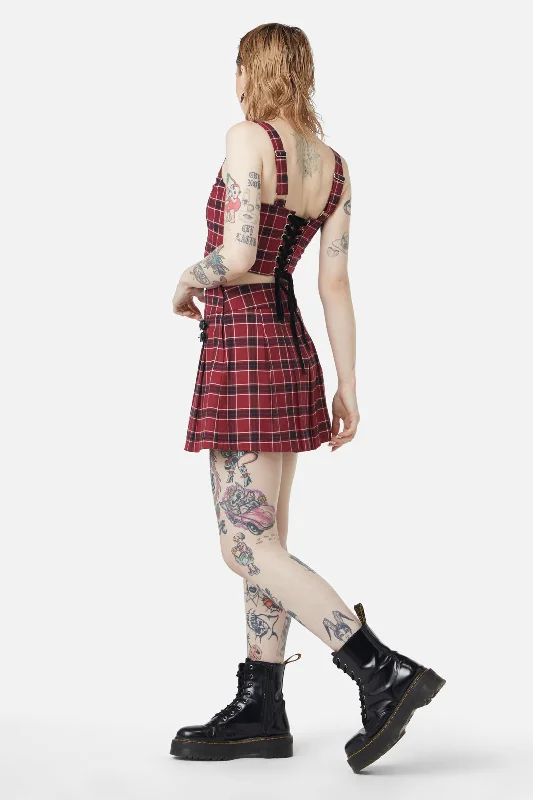 revenge-tartan-corset-top