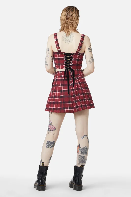 revenge-tartan-corset-top