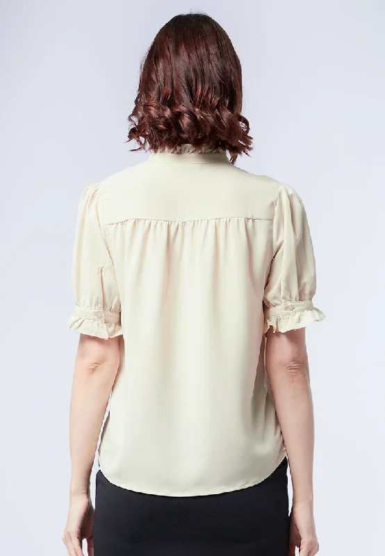 ruffle-collar-short-sleeve-blouse-23l054-cream