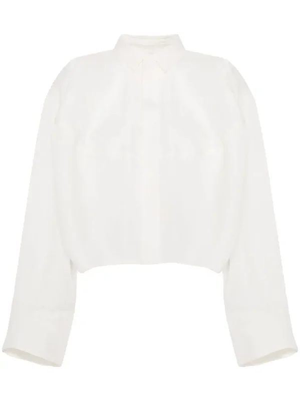 Double Faced Silk Cotton Shirt