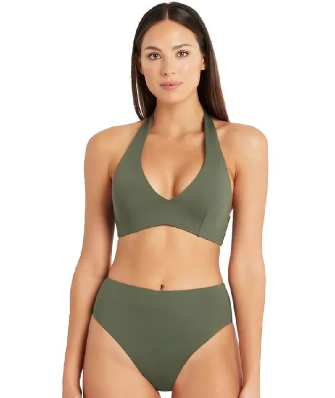 sea-level-essentials-d-dd-cup-halter-bikini-top-khaki