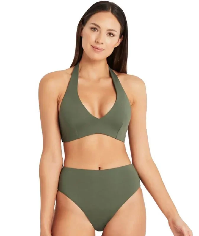 sea-level-essentials-d-dd-cup-halter-bikini-top-khaki