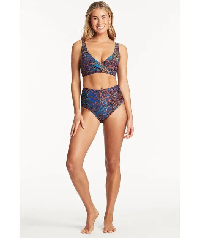 sea-level-hunter-gathered-side-high-waist-bikini-brief-blue