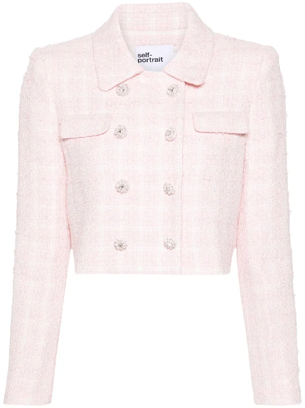 Pink Boucle Jacket