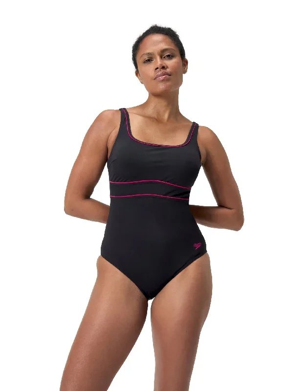 Shaping ContourEclipse Swimsuit - Black/Pink