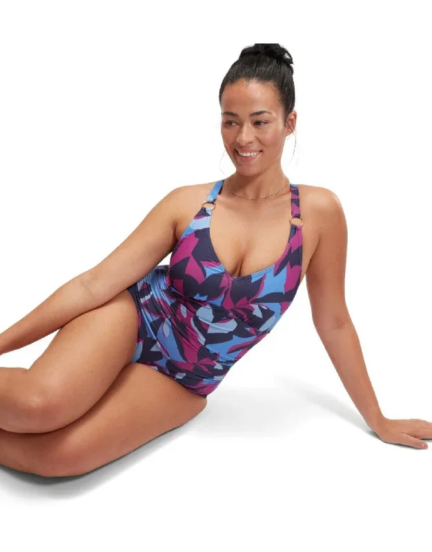 shaping-print-v-neck-swimsuit-blue-pink