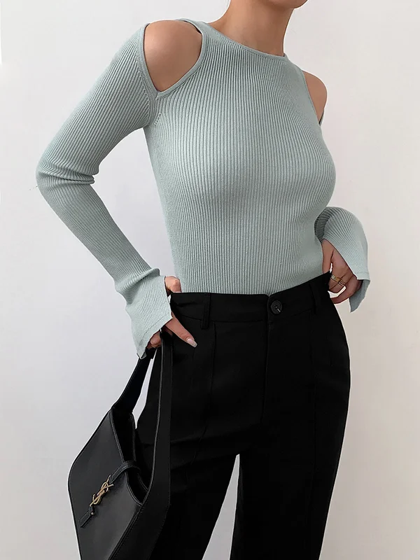 shoulder-cut-out-knit-top