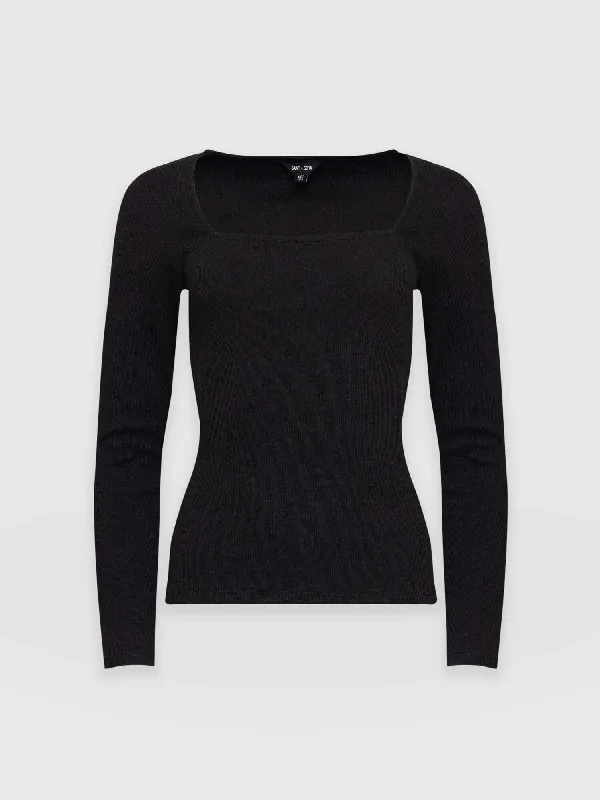 sloane-ribbed-top-sleeves-black