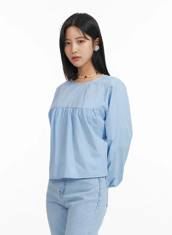 solid-round-neck-long-sleeve-blouse-of420