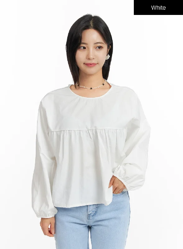 solid-round-neck-long-sleeve-blouse-of420