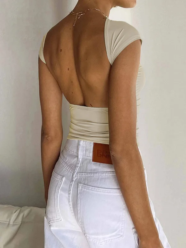 solid-snug-backless-top