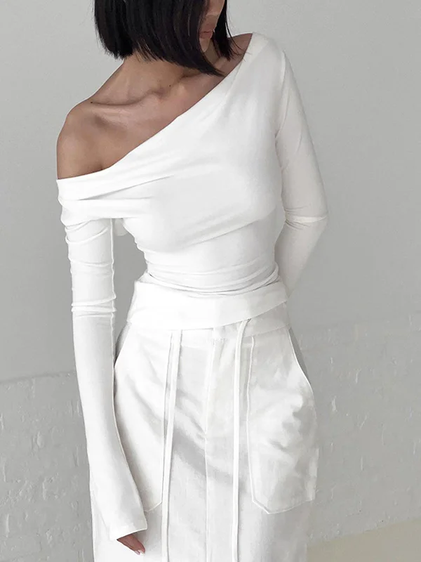 solid-tied-open-back-long-sleeve-slinky-top