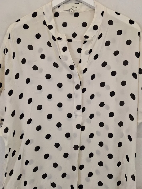 sportscraft-silk-spotted-sheer-top-size-10-b012-566-wh