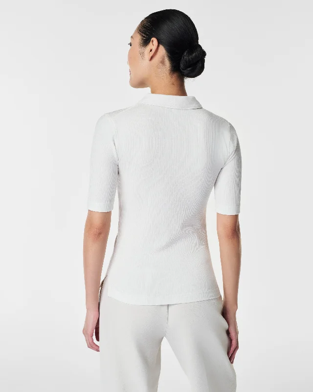 stretch-rib-polo-top