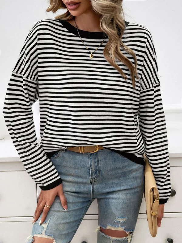 striped-round-neck-dropped-shoulder-sweater-12