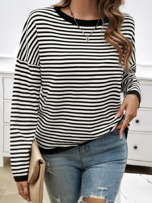 striped-round-neck-dropped-shoulder-sweater-12