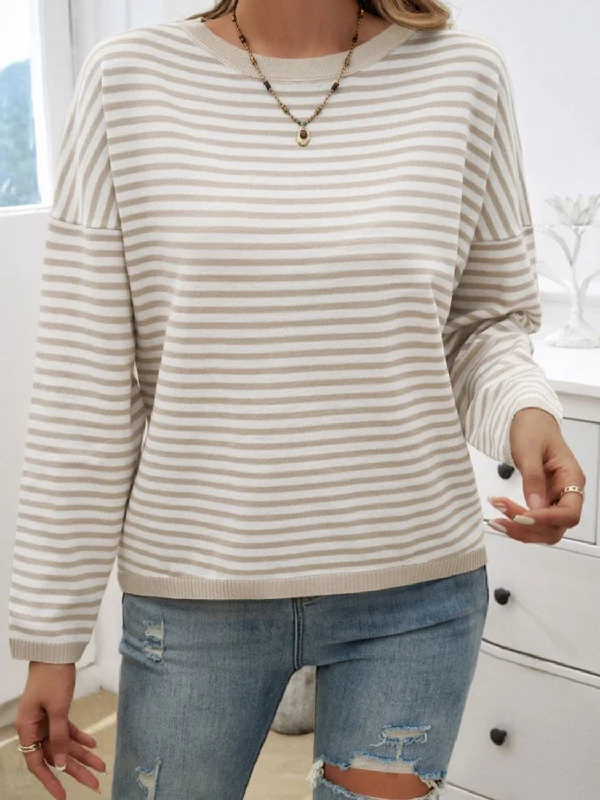 striped-round-neck-dropped-shoulder-sweater-12