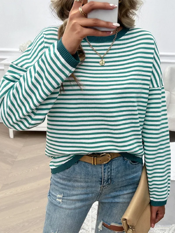 striped-round-neck-dropped-shoulder-sweater-12