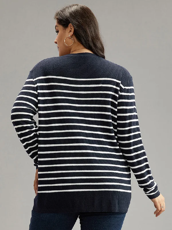 supersoft-essentials-striped-button-through-pullover