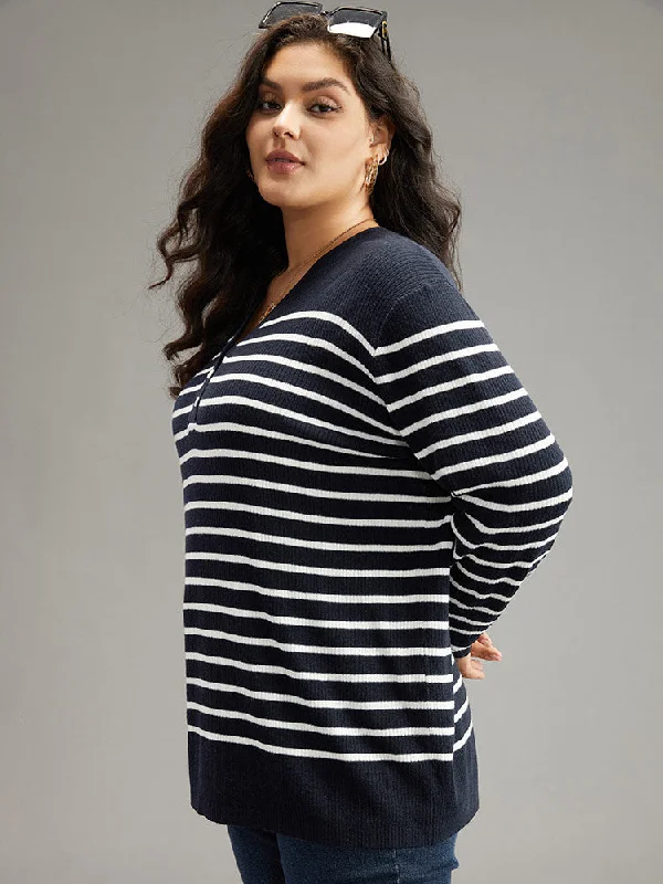 supersoft-essentials-striped-button-through-pullover