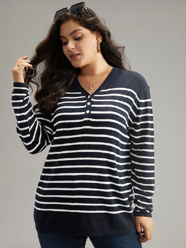 supersoft-essentials-striped-button-through-pullover