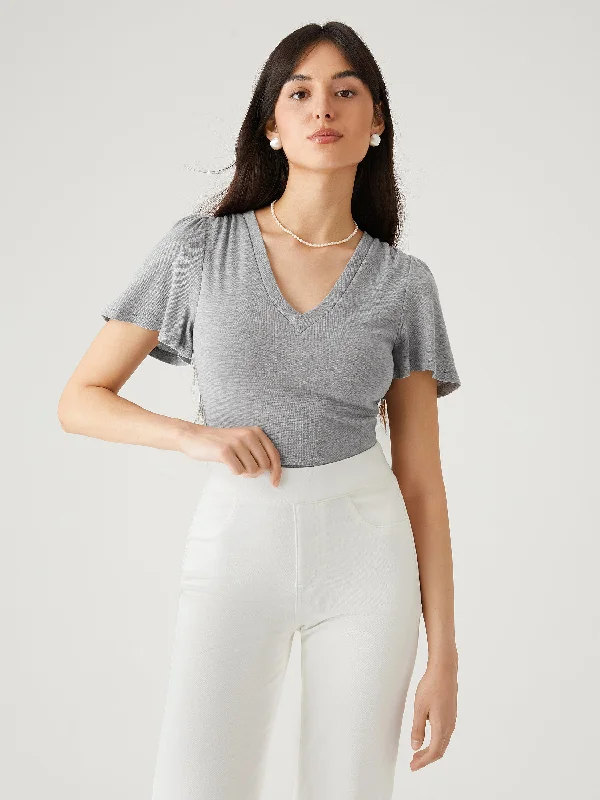 tencel-wool-v-neck-ruffle-sleeve-tee