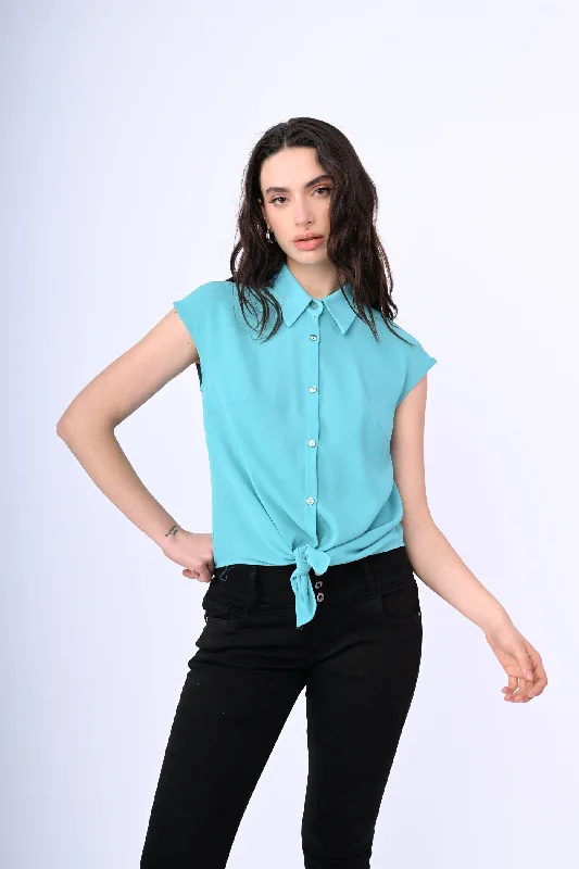 top-collo-camicia-con-nodo-a6mv-24-pe24