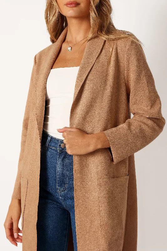 veda-faux-suede-long-jacket-tan