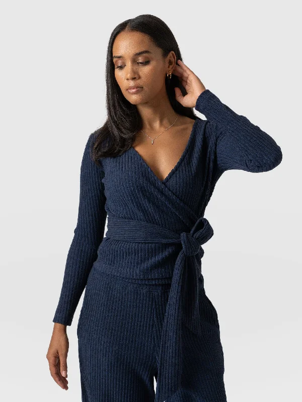 victory-ribbed-wrap-top-sleeves-navy