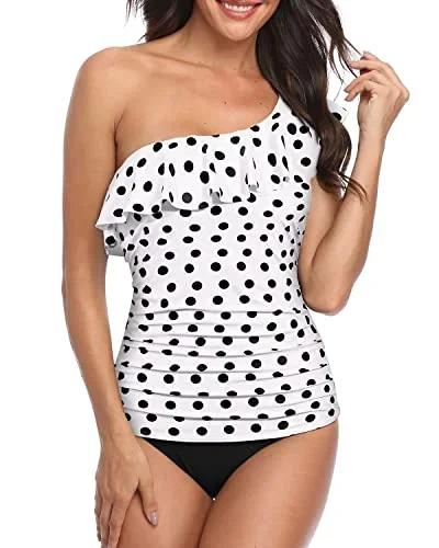 White Black Polka Dots1