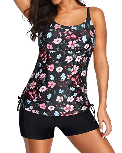 black and pink floral5